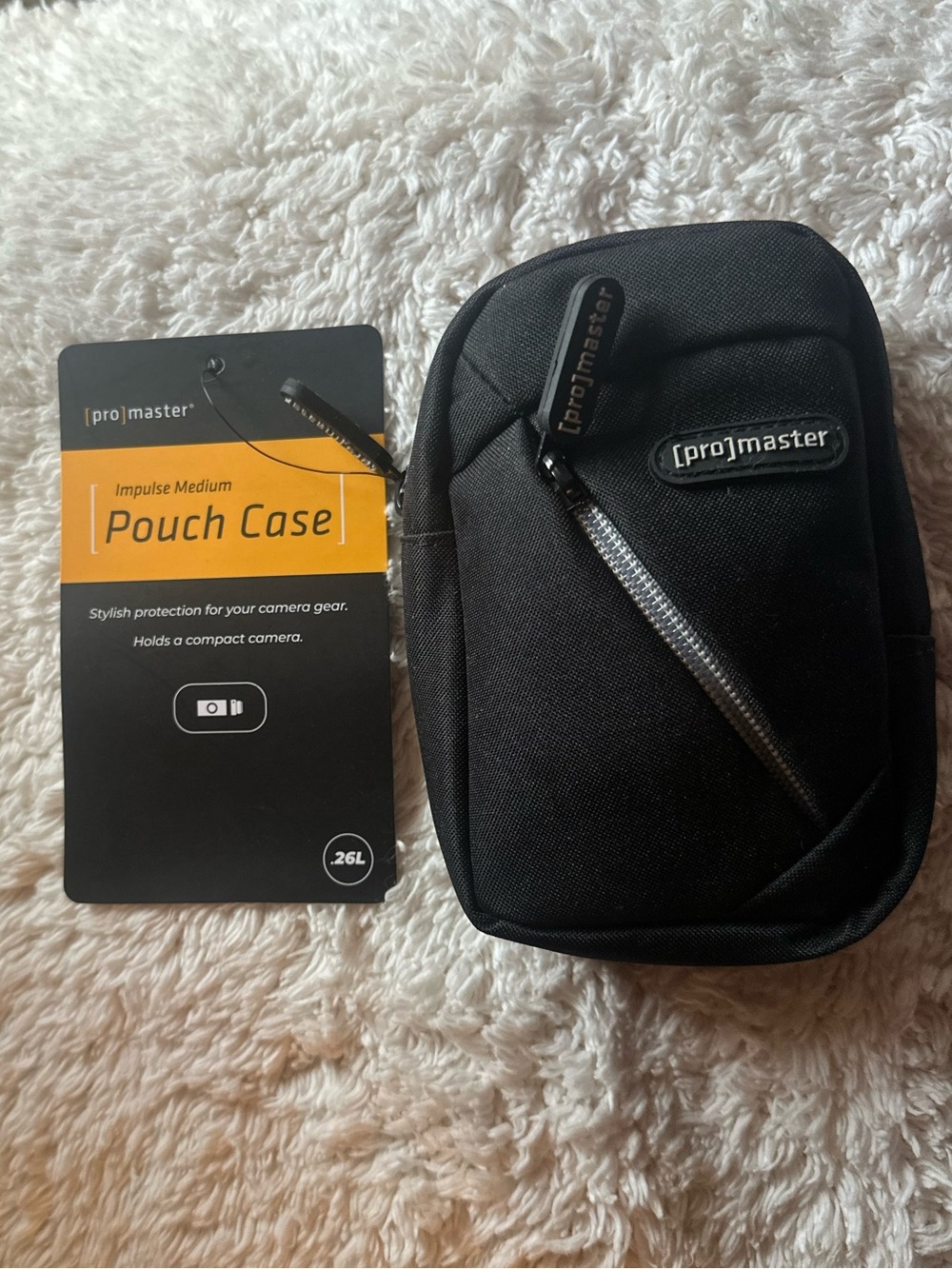 IMPULSE MEDIUM POUCH CASE - BLACK